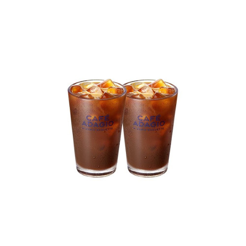 아이스 아메리카노 2잔